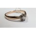 Золотое кольцо 2.41г с бриллиантом